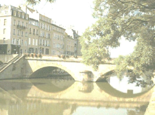 METZ le pont de la com&eacute;die
